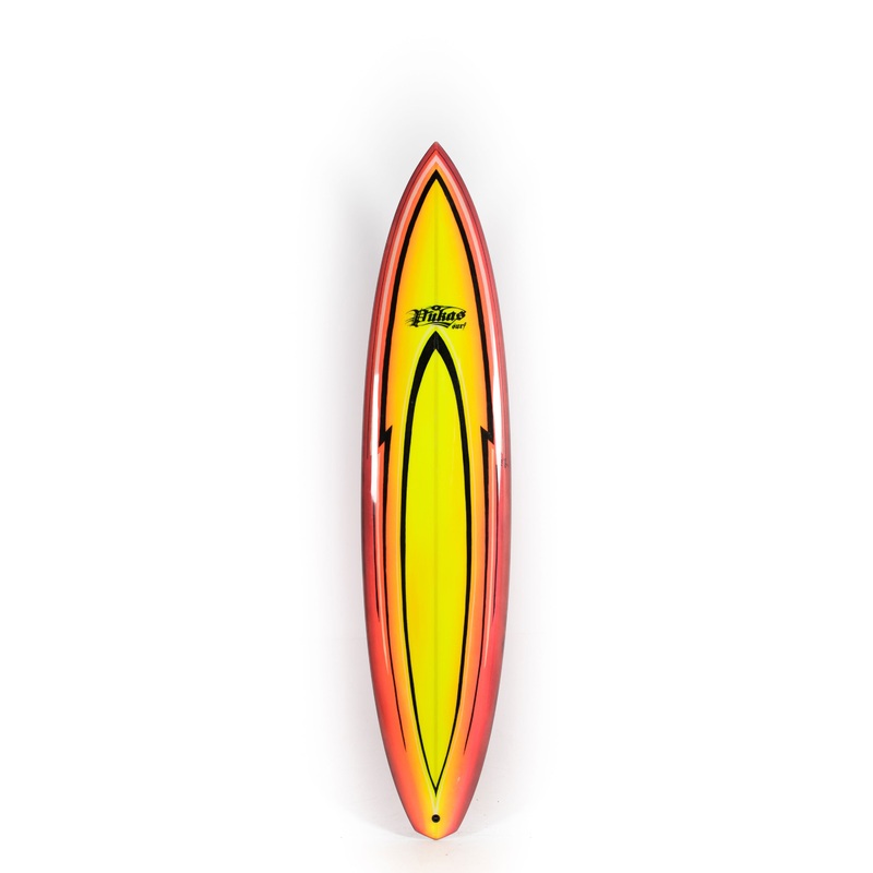 Pukas Surfboard – Flying Diamond by David Santos – 7’6″ x 19.75 x 28.3 – 45.53L – DS00330