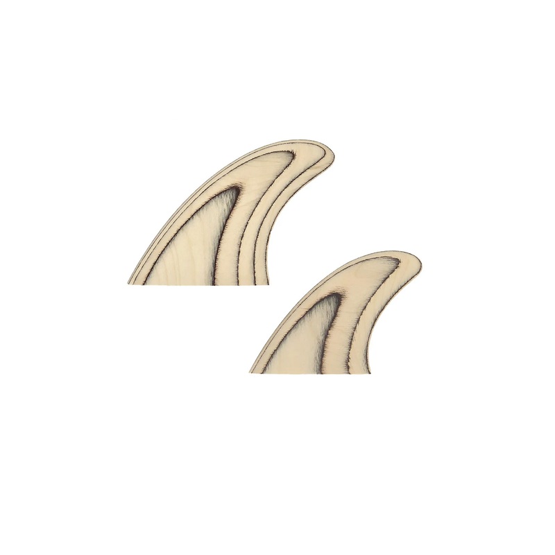 TRUE AMES – TA QUAD GLASS ON – MARINE PLYWOOD – 4FINS