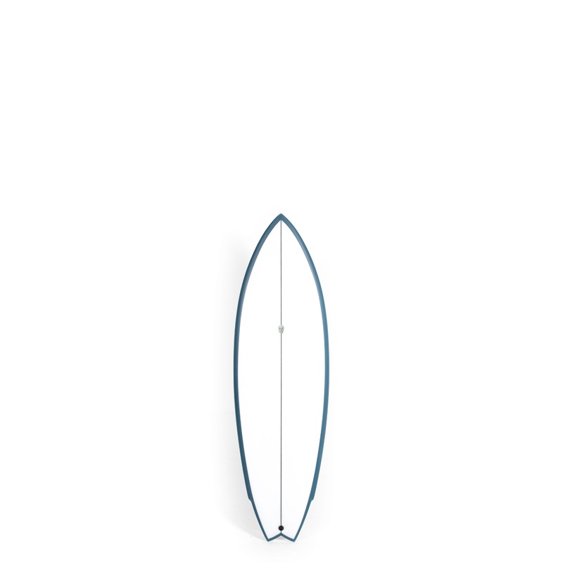 Christenson Surfboards – LANE SPLITTER SWALLOW – 5’6″ x 19 1/2 x 2 7/16 – 28.37L – CX06221