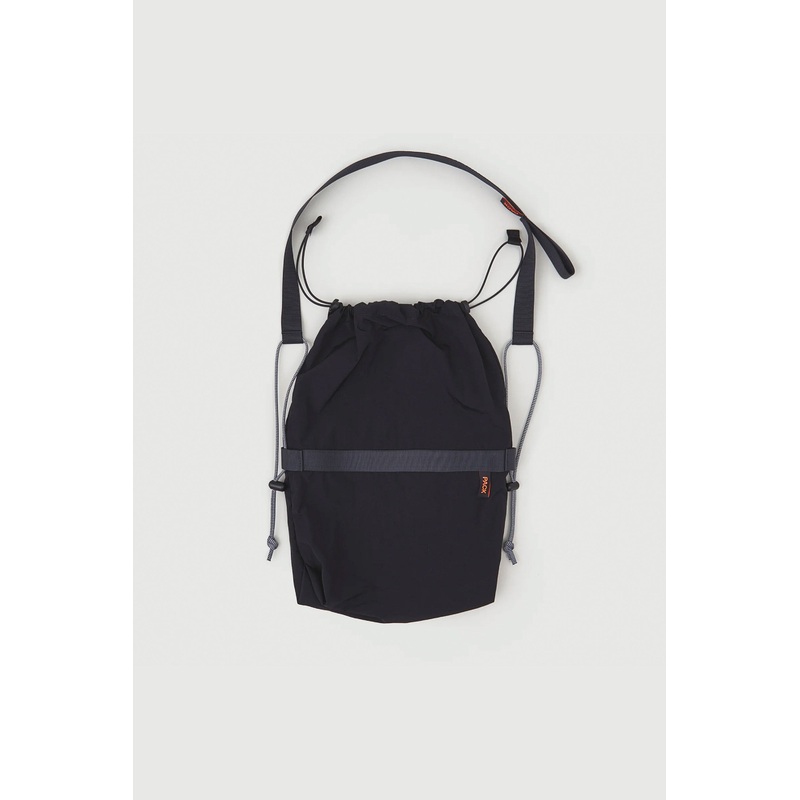 PACK BAGS – DRAWSTRING SLING – LEAD BLACK