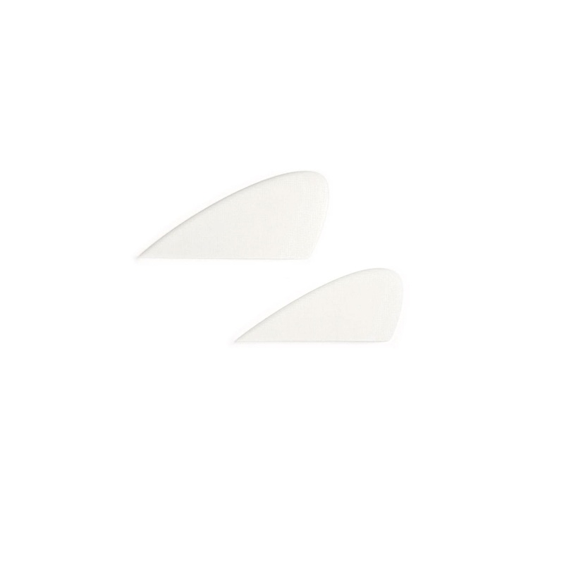 TRUE AMES – TA BONZER RUNNERS GLASS ON – WHITE – 4FINS