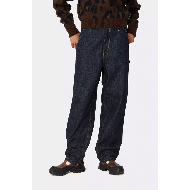 CARHARTT WIP – BRANDON SINGLE KNEE OANT – BLUE RINSED