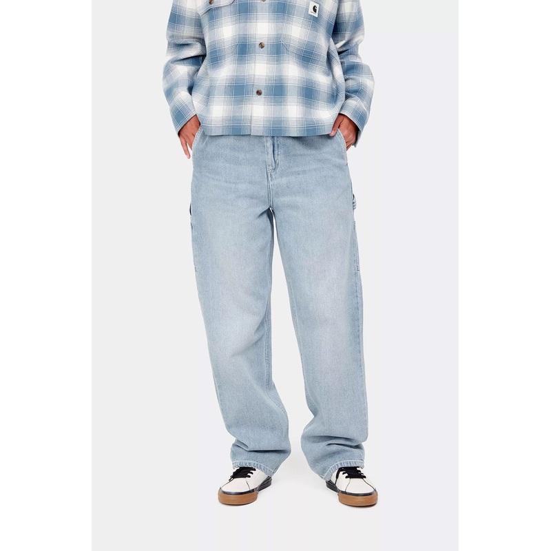 CARHARTT WIP – PIERCE PANT STRAIGHT – BLUE LIGHT