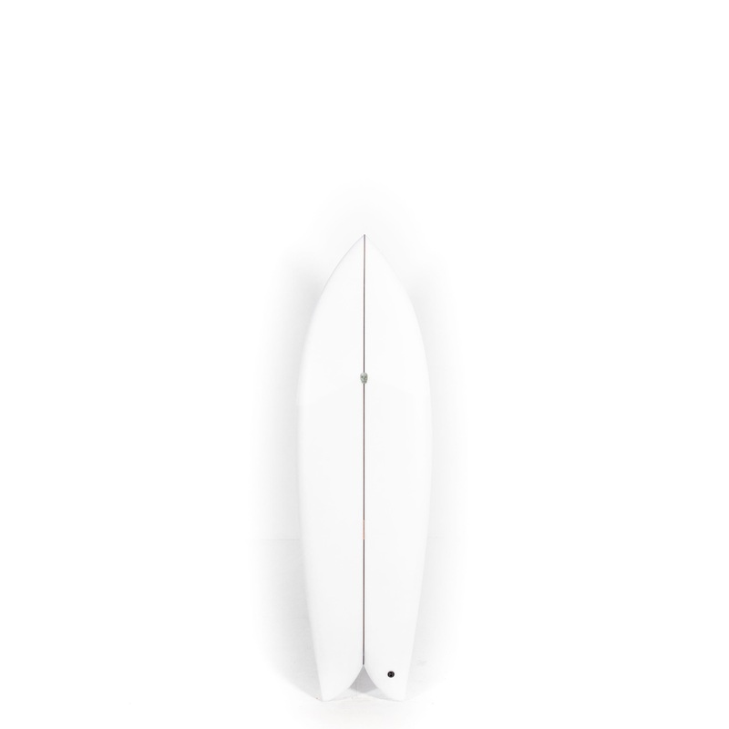 Christenson Surfboards – CHRIS FISH – 6’1″ x  21 9/16    x 2 3/4 – 42.86L – CX06314