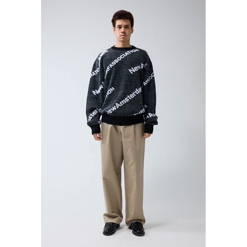 NEW AMSTERDAM SURF ASSOCIATION – NAME KNIT AOP