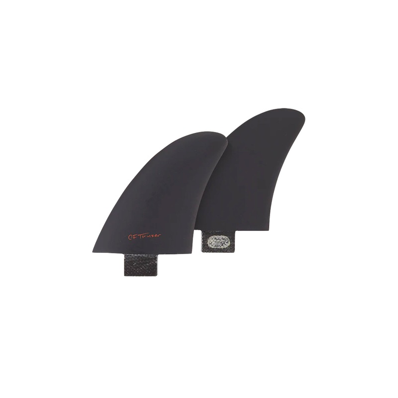 CAPTAIN FIN – CF TWINZER – BLACK – 2FINS