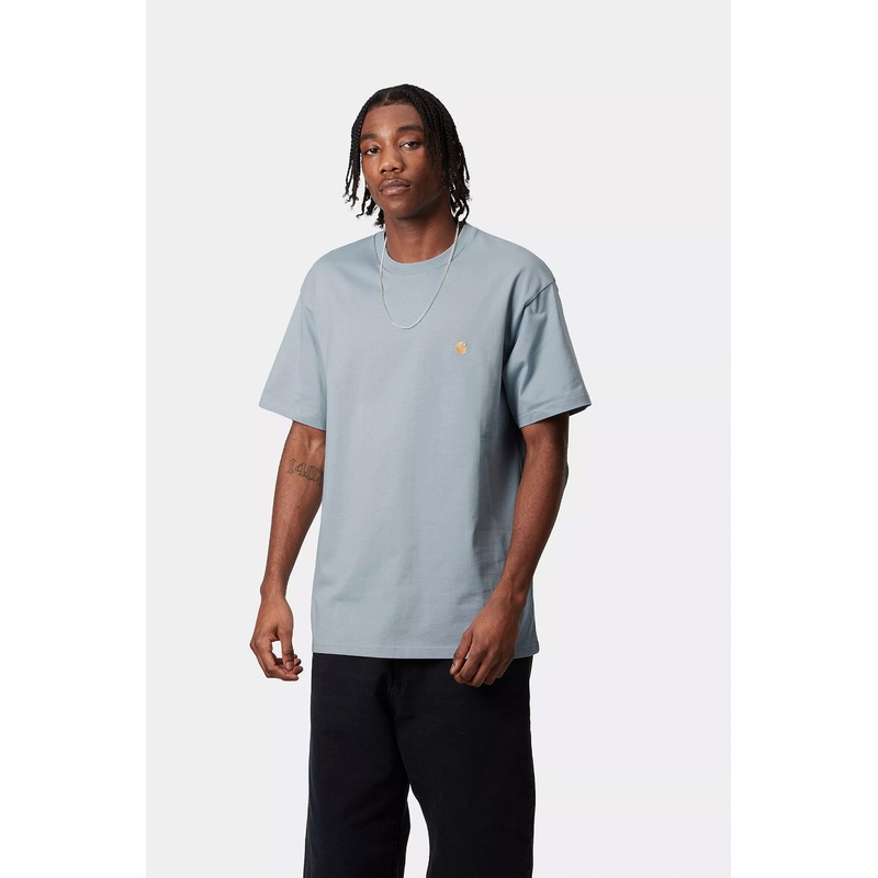 CARHARTT WIP – CHASE T-SHIRT – FROSTED BLUE