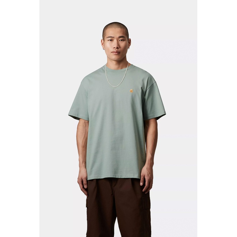 CARHARTT WIP – CHASE T-SHIRT – FROSTED GREEN