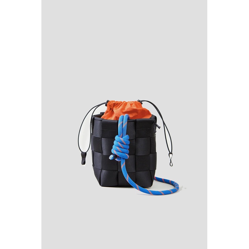 PACK BAGS – DRAWSTRING SQUARE BASKET – CURIUM ORANGE