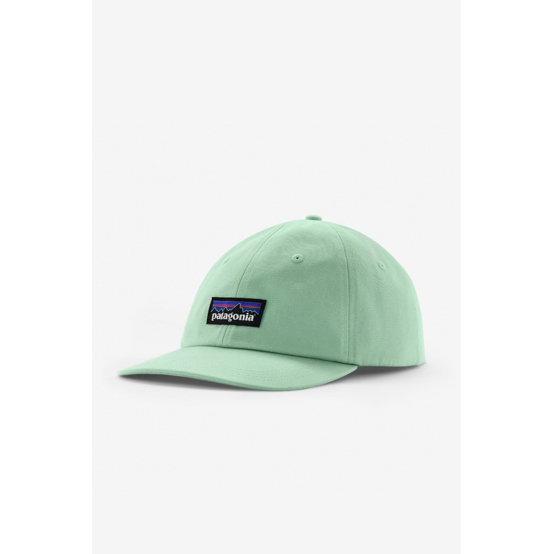PATAGONIA – P-6 LABEL TRAD CAP – RINSED GREEN