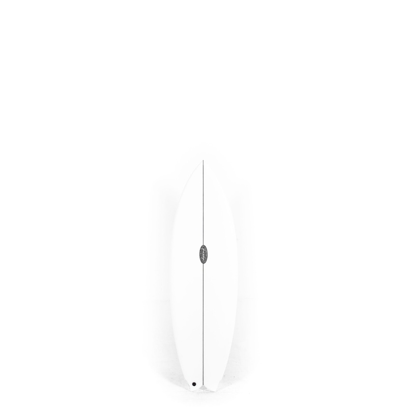 Pukas Surfboard – Mustache by David Santos – 5’4″ x 19″ x 2.32 – 26.5L – DS00534