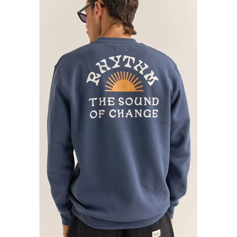 RHYTHM – AWAKE FLEECE CREW