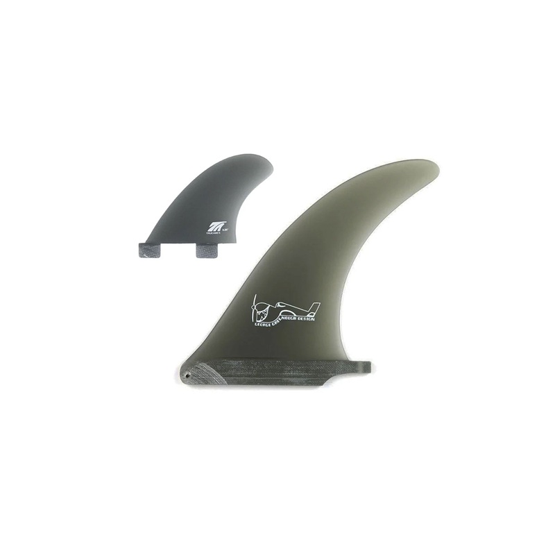 TRUE AMES – GEORGE GREENOUGH 4A 7 + SIDE BITES 3.25 FCS COMPATIBLE – SMOKE – 2+1FIN