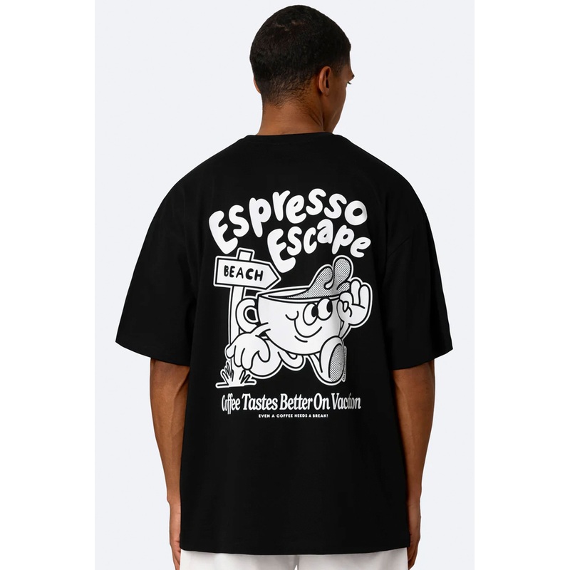 ON VACATION – ESPRESSO ESCAPE T-SHIRT