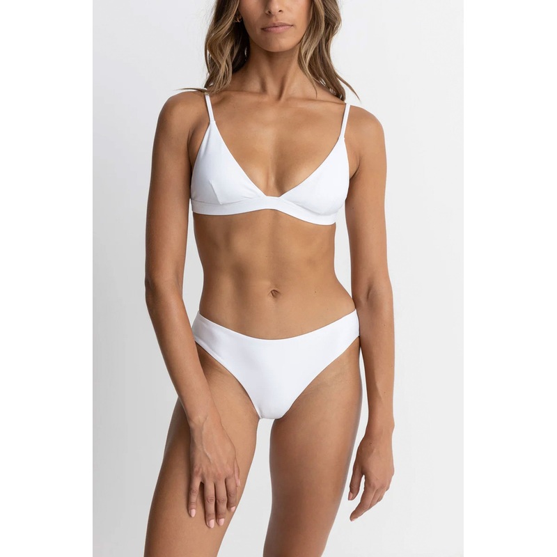 RHYTHM – CLASSIC BRALETTE – WHITE – TOP