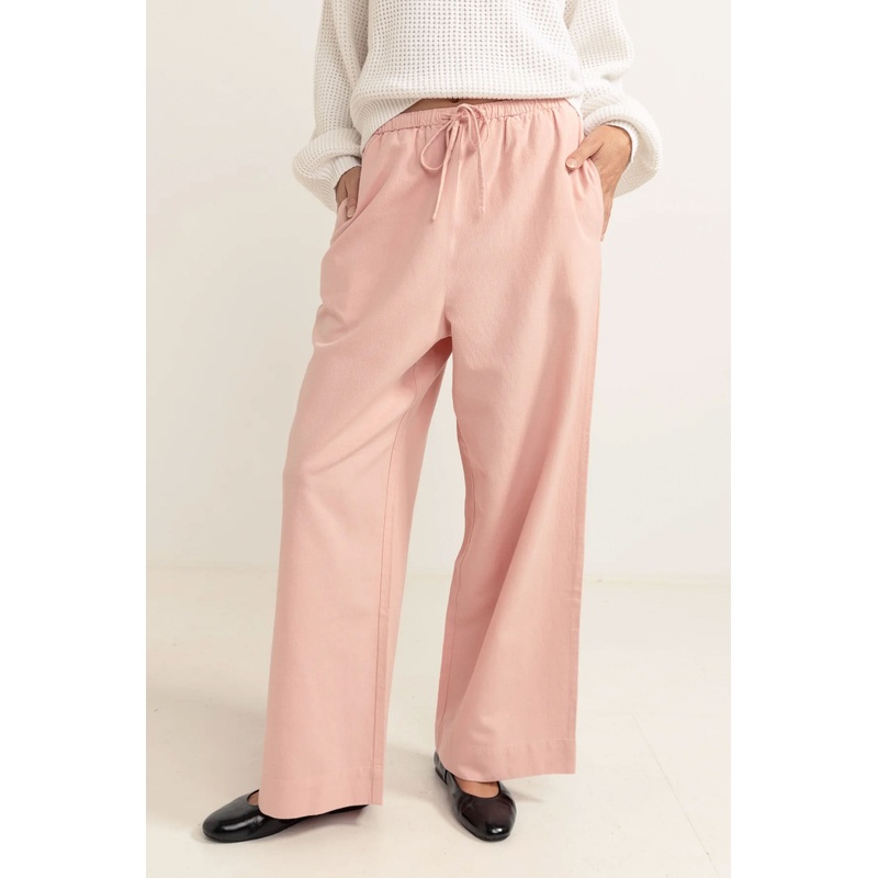 RHYTHM – CLASSIC DRAWSTRING PANT – ROSE