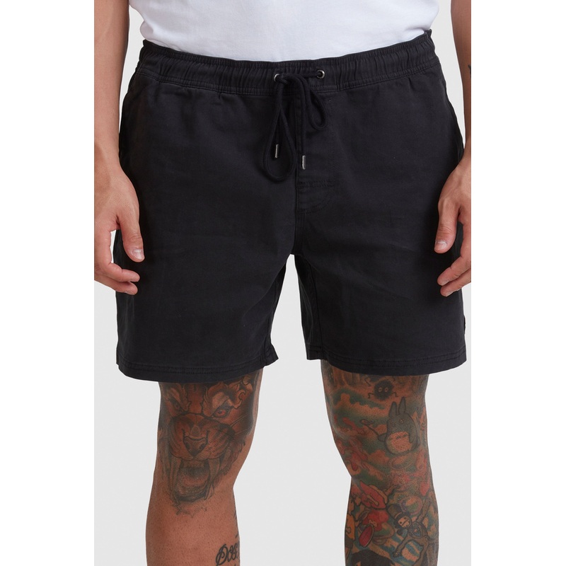 RVCA – ESCAPE ELASTIC SHORT – BLACK