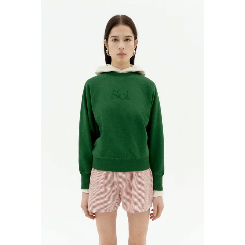 THINKING MU – SOL TYPE DILL BONNIE SWEATSHIRT