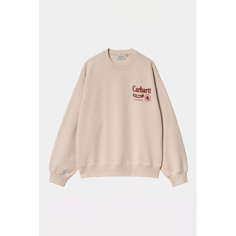 CARHARTT WIP – CATALOGUE SWEAT – FLEUR DE SEL