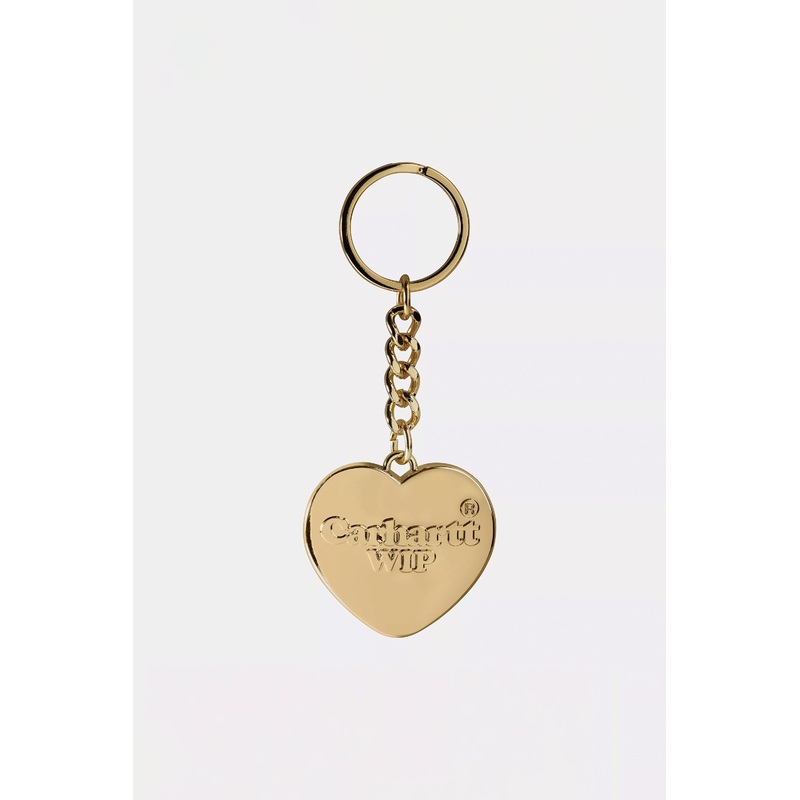 CARHARTT WIP – HEART KEYCHAIN – GOLD
