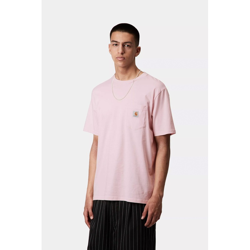CARHARTT WIP – POCKET T-SHIRT – AIR PINK