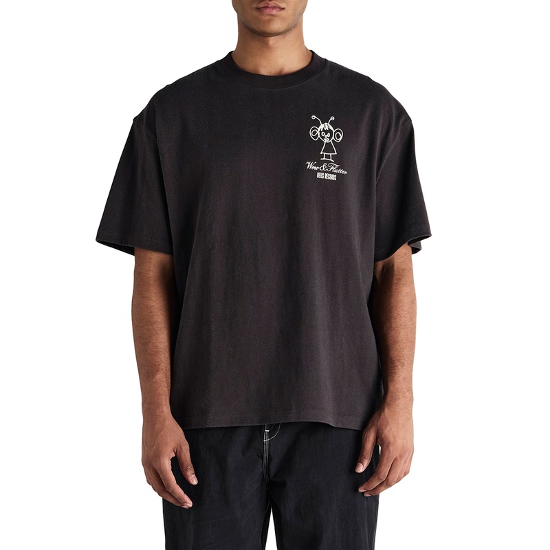 DEUS – SENSORY OVERLOAD TEE – ANTHRACITE