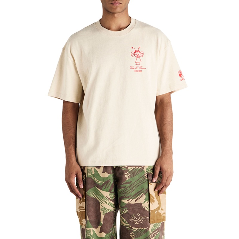 DEUS – SENSORY OVERLOAD TEE – PEBBLE