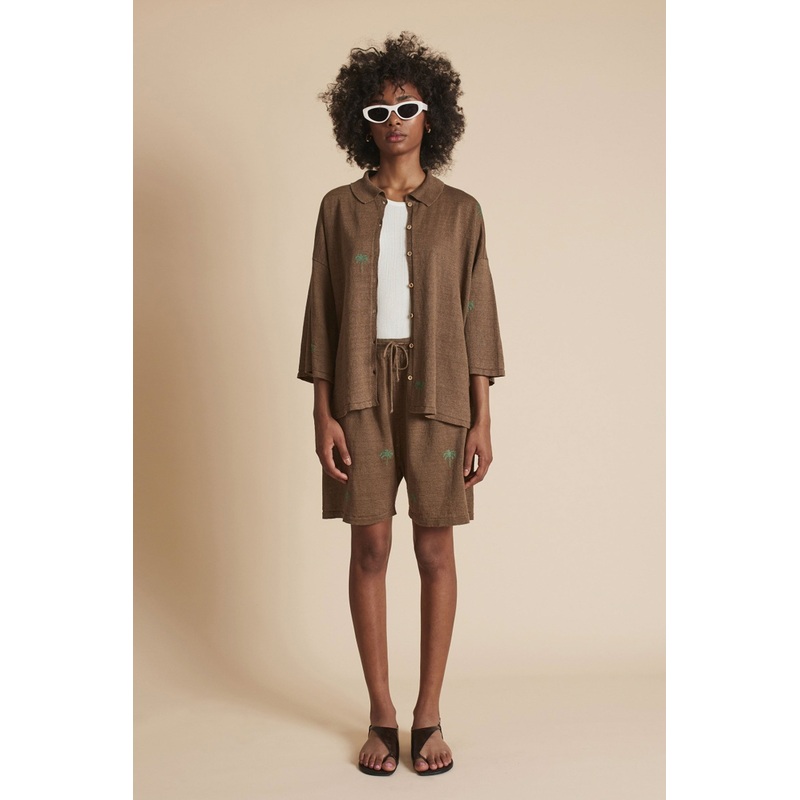 MONTOTO – CAMISA PALMERAS – SHITAKE