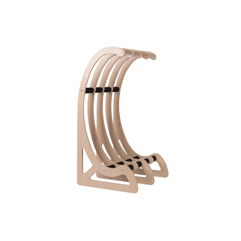 SURFLOGIC – WOODEN FREE STANDING SURFBOARD RACK