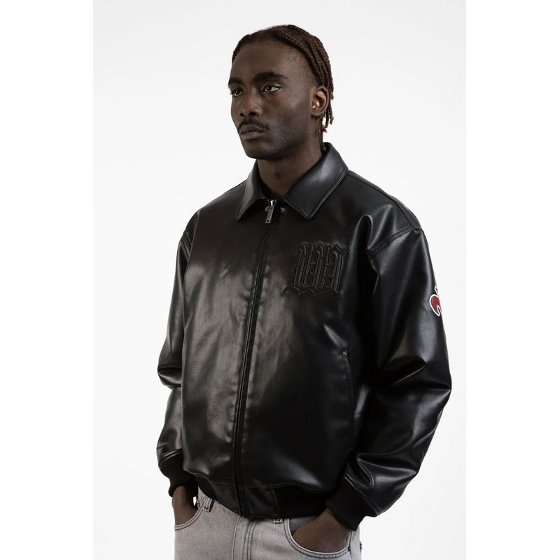 WASTED PARIS – KINGDOM CURVE VARSITY JACKET