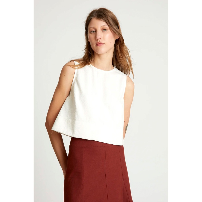 WILD PONY – TOP CORTO TWEED