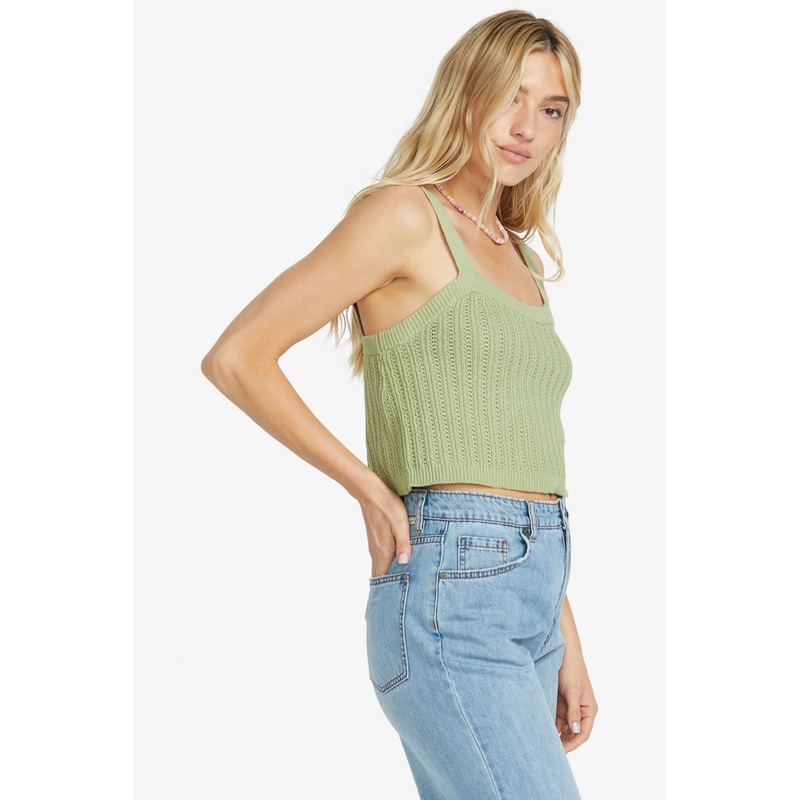 BILLABONG – TROPIC ROME SWEATER – PISTACHIO