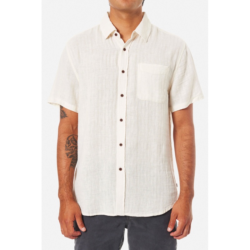 katin – ALAN SOLID SHIRT – VINTAGE WHITE