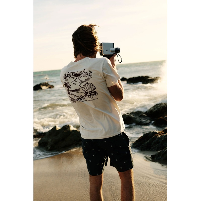 katin – VIBRATIONS TEE – VINTAGE WHITE