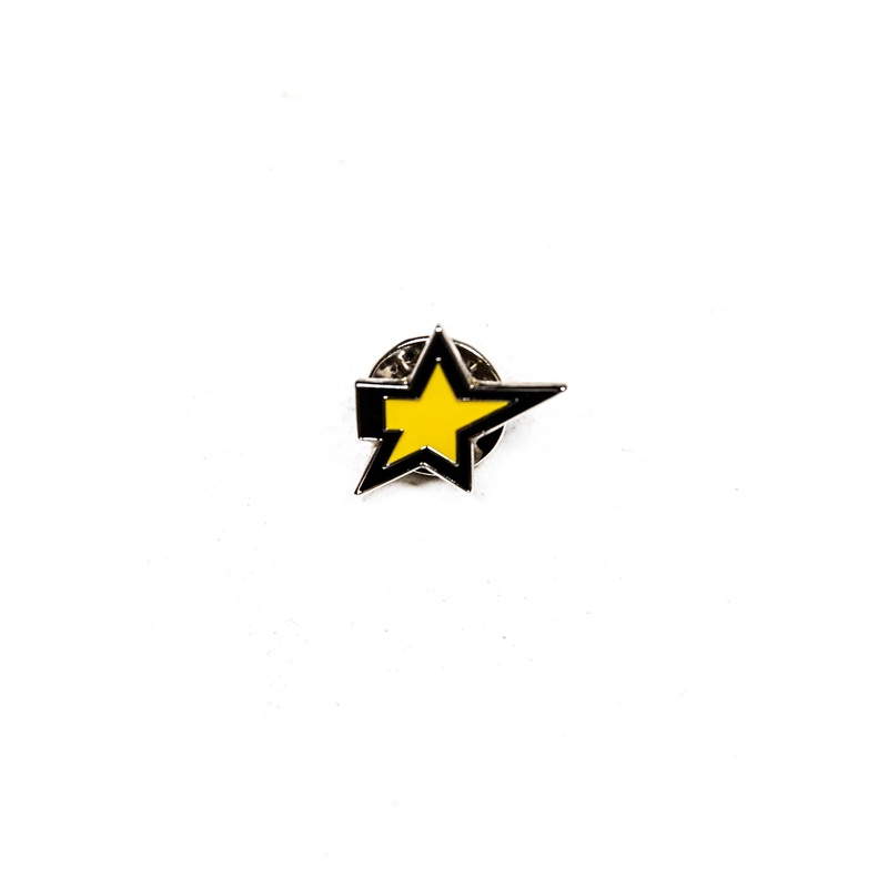 PUKAS – LOGO PIN – YELLOW