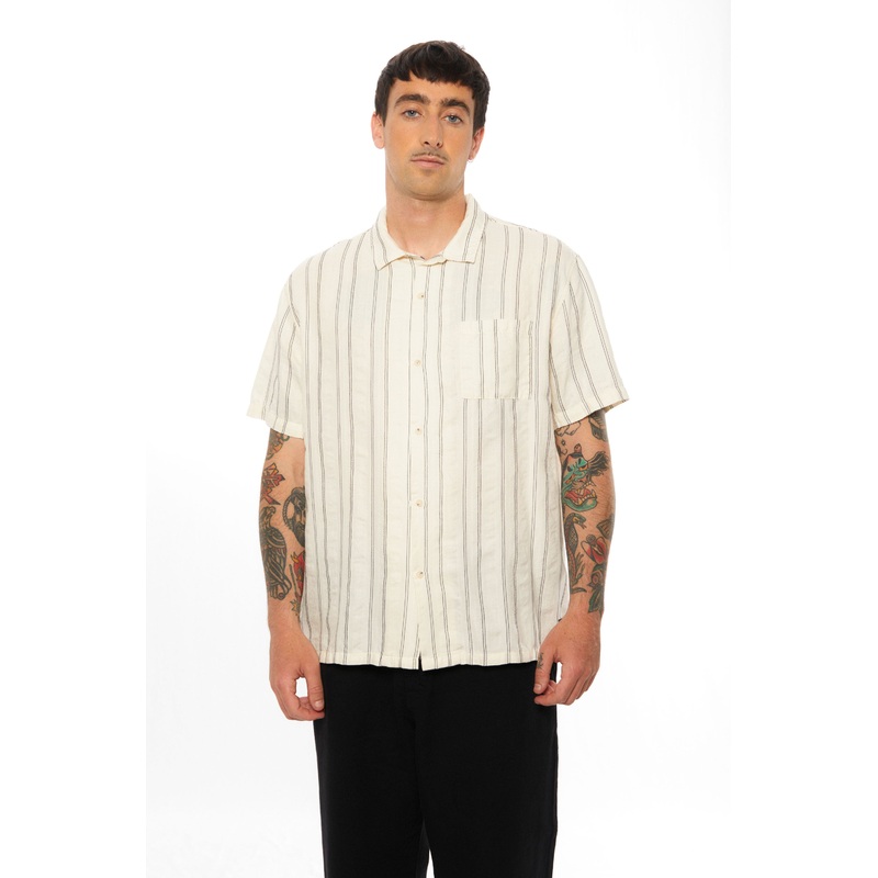 PUKAS – LINEN STRIPES SHIRT