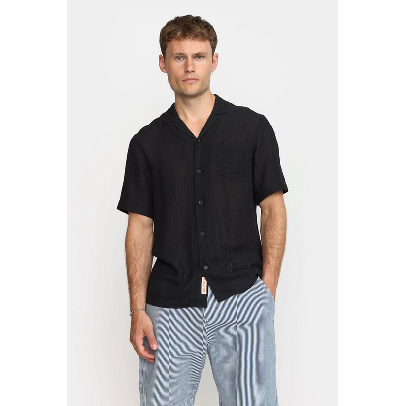 REVOLUTION – CUBAN SHIRT – BLACK