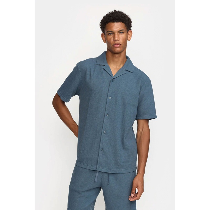 REVOLUTION – CUBAN SHIRT – PLAIN BLUE