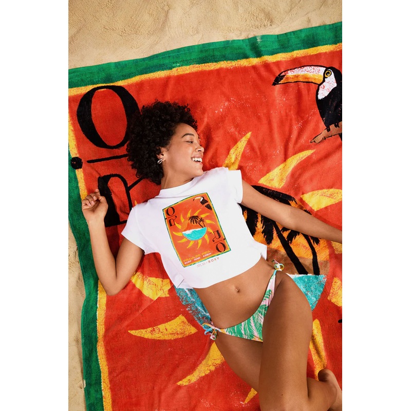 ROXY X ATLAS – ATLAS TOWEL – POPPY RED