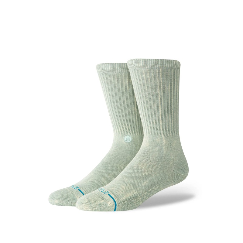 STANCE – ICON DYED CREW – SEA GREEN