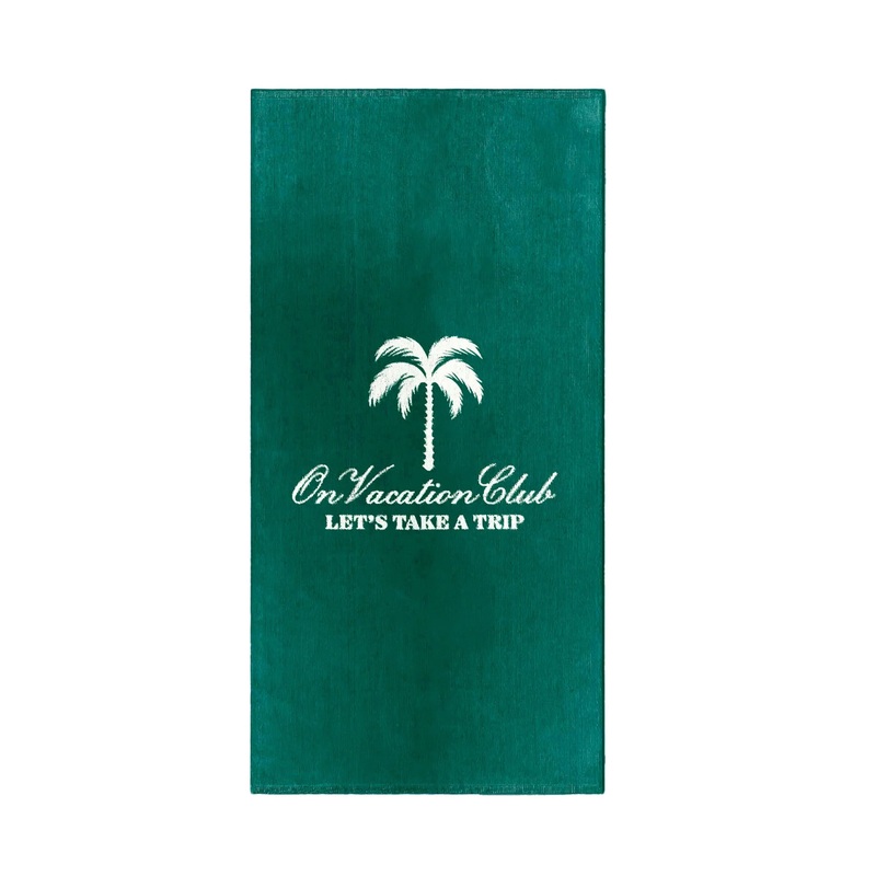 ON VACATION – RETRO RESORT BEACH TOWEL