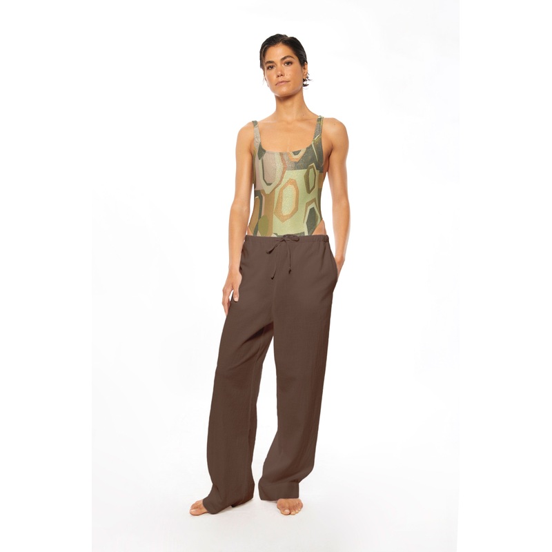 PUKAS – LINEN PANT – PEPPER