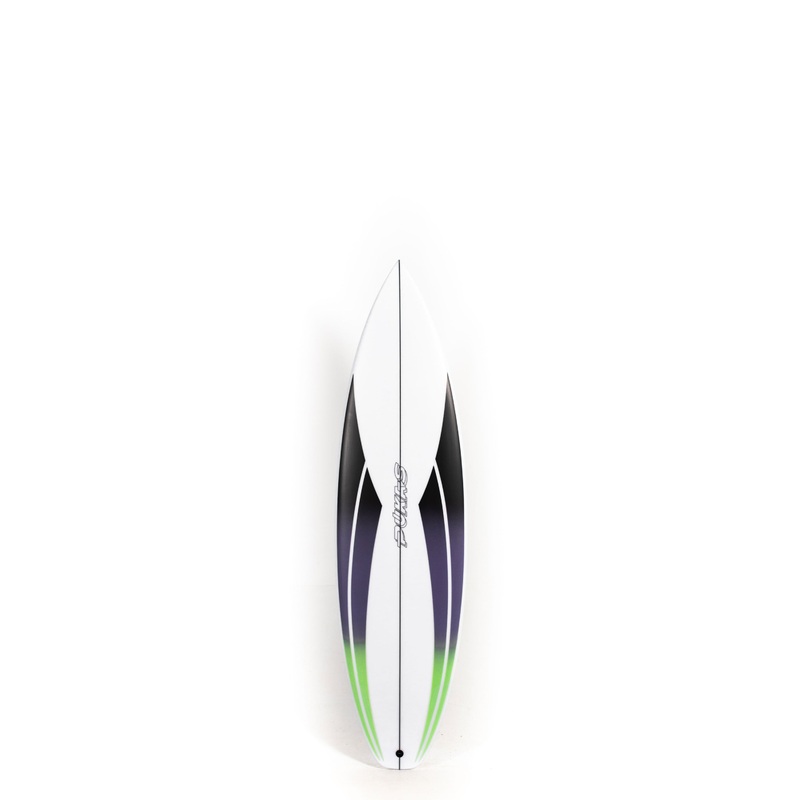 Pukas Surfboard – PERFORMANCE MOOD by David Santos – 5’11” x 18.88 x 2.35 x 27.7L – DS00612