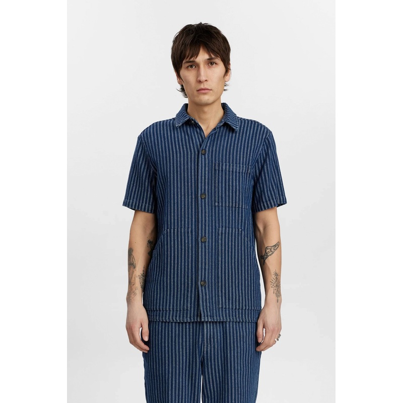 ANERKJENDT – AKTHEO INDIGO OVERSHIRT