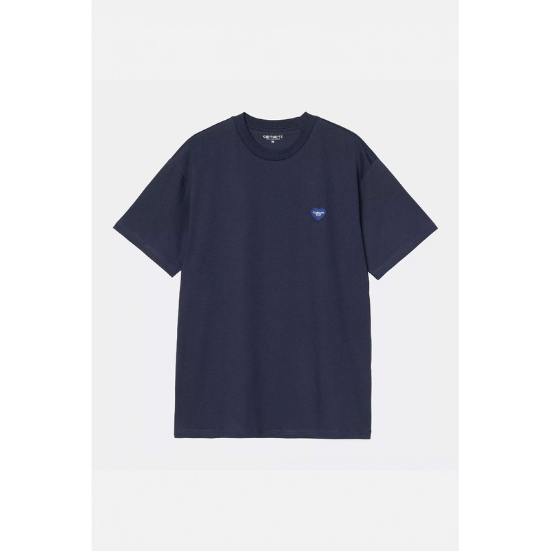 CARHARTT WIP – HEART II HARTT T-SHIRT – BLUE – MAN