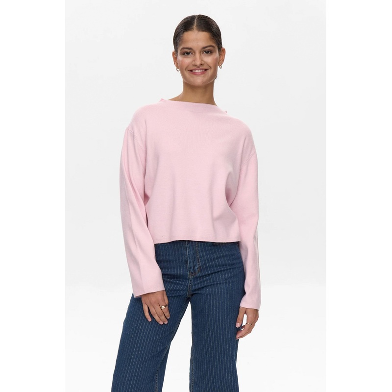 NMPH – NUCARMA CROP PULLOVER – CHERRY BLOSSOM