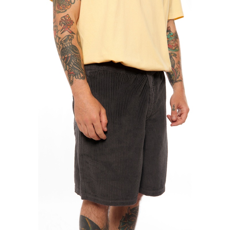 PUKAS – CORDUROY WALKSHORT – VINTAGE BLACK