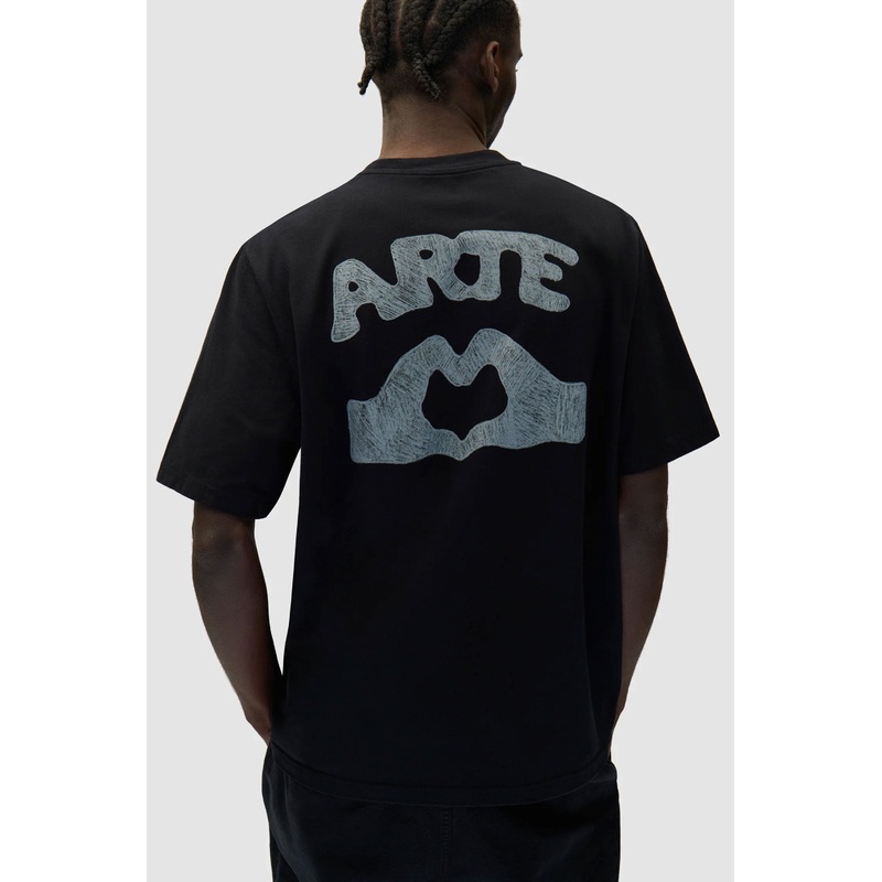 ARTE – DIELS STITCH T-SHIRT – BLACK