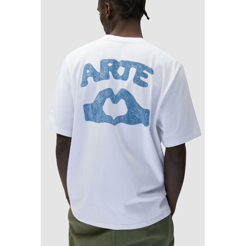 ARTE – DIELS STITCH T-SHIRT – WHITE