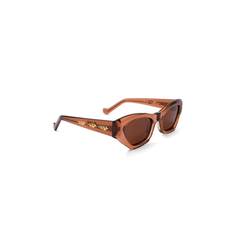 FLAME OPTIC – CAT – BROWN